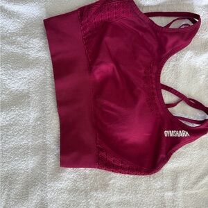 Gymshark Red Racerback Sports Bra